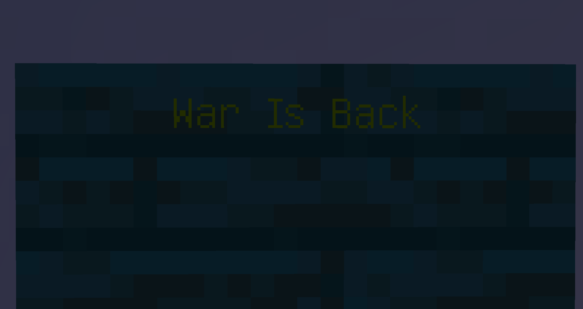 Thumbnail: War is back